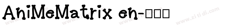 AniMeMatrix en字体转换